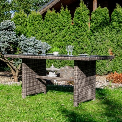 Обеденный стол FIONA 160 см, серый