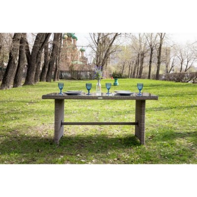 Обеденный стол FIONA 160 см, серый