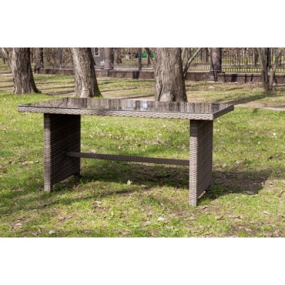 Обеденный стол FIONA 160 см, серый