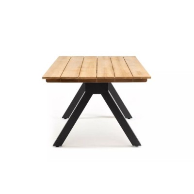 Обеденный стол из алюминия HORIZON 200 см