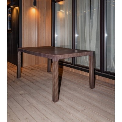 Обеденный стол JULY, коричневый