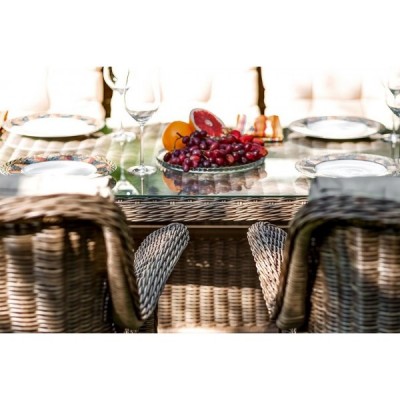 Стол садовый плетеный из искусственного ротанга OPAL 150 см