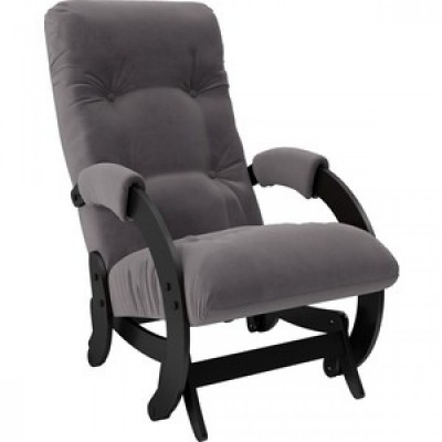 Кресло глайдер Модель 68 венге/ Verona antrazite grey