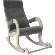 Кресло-качалка Мебель Импэкс Модель 707 дуб шампань/патина/ Verona antrazite grey