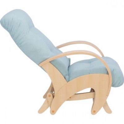 Кресло-качалка глайдер Импэкс Эстет натуральное дерево ткань Melva 70