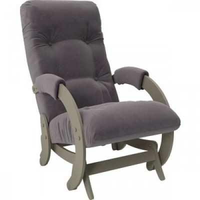 Кресло-качалка Импэкс Модель 68 серый ясень ткань Verona antrazite grey