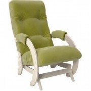 Кресло глайдер Модель 68 дуб шампань ткань Verona apple green