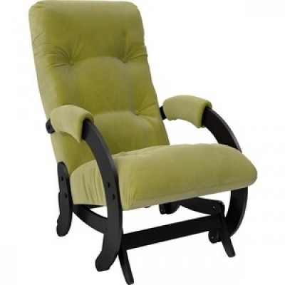 Кресло глайдер Модель 68 венге ткань Verona apple green
