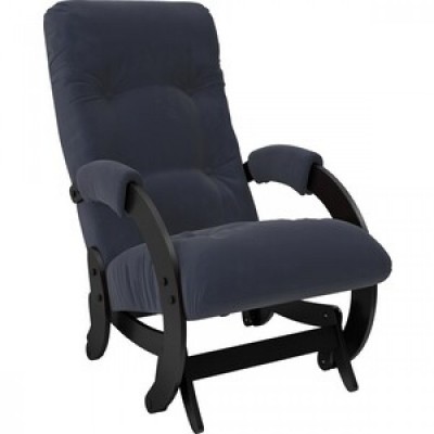 Кресло глайдер Модель 68 венге ткань Verona denim blue