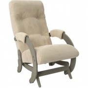 Кресло глайдер Модель 68 серый ясень ткань Verona vanilla