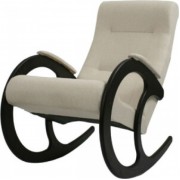 Кресло-качалка Мебель Импэкс Ева №3 каркас венге/ткань бежевая К671-МТ001