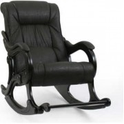 Кресло-качалка Импэкс Модель 77 каркас венге с лозой,обивка Дунди 108
