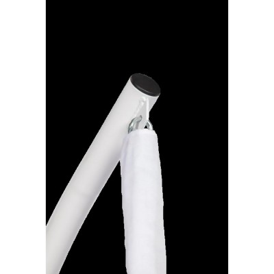 Подвесное кресло двухместное Liverpool TWIN белый/красный