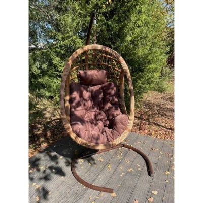 Подвесное кресло-кокон SAVIRA горячий шоколад