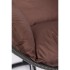 Подвесное кресло Скай 01 черный, коричневый
