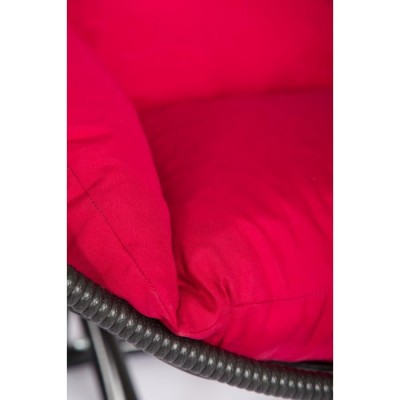 Подвесное кресло Скай 01 черный, красный