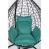 Подвесное кресло Скай 01 черный, зеленый