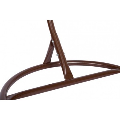 Подвесное кресло Скай 04 коричневый, бирюзовый