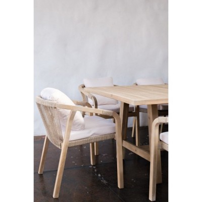 Обеденная группа из акации RIMINI L