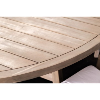 Стол круглый из акации RIMINI 180 см