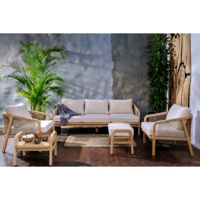 Диванная группа из акации RIMINI со столом 150 см L