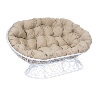 Диван садовый МАМАСАН ПЛЮС белый