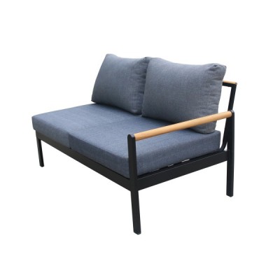 Лаунж зона из алюминия MAYA M темно-серый графит