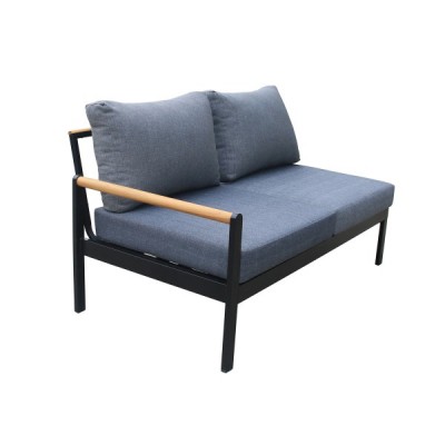 Лаунж зона из алюминия MAYA M темно-серый графит