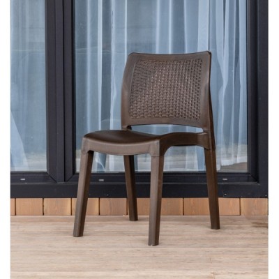 Стул садовый JULY коричневый