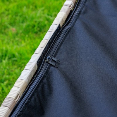 Сундук для хранения KARL 120 с колёсиками, бежевый