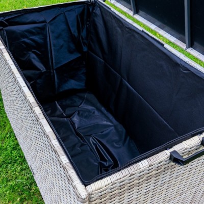 Сундук для хранения KARL 120 с колёсиками, бежевый