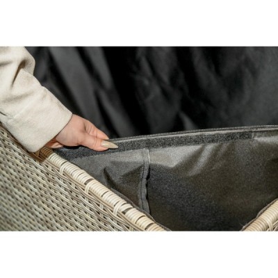 Сундук для хранения KARL 120 с колёсиками, бежевый