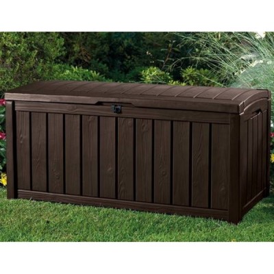 Сундук пластиковый уличный GLENWOOD, коричневый