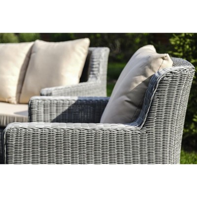 Диван садовый плетеный из искусственного ротанга SUNSTONE 3-х местный