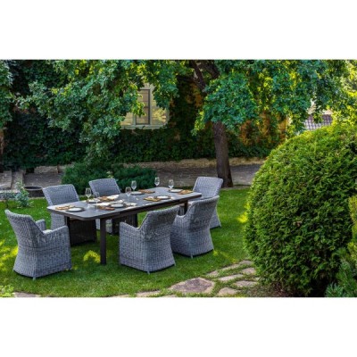 Кресло из искусственного ротанга SUNSTONE обеденное