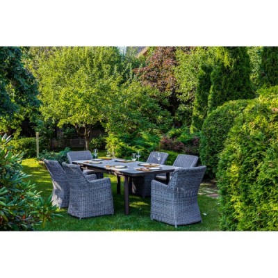 Кресло из искусственного ротанга SUNSTONE обеденное