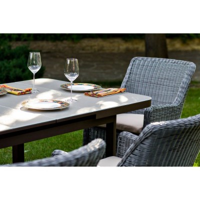 Кресло из искусственного ротанга SUNSTONE обеденное