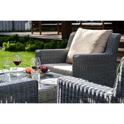 Диванная группа из искусственного ротанга SUNSTONE