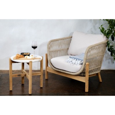 Боковой стол из тика TALARA