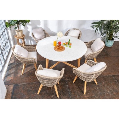 Обеденная группа из тика TALARA M Обеденная группа из тика TALARA M