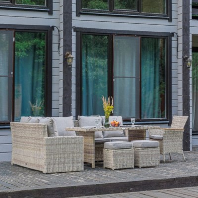 Угловой комплект мебели ZORRO WOOD, бежевый