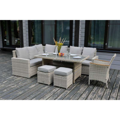 Угловой комплект мебели ZORRO WOOD, бежевый