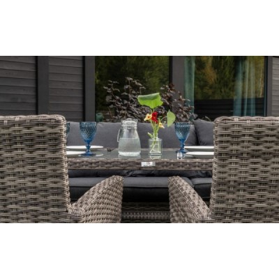 Угловой комплект мебели ZORRO PLUS DOUBLE, серый