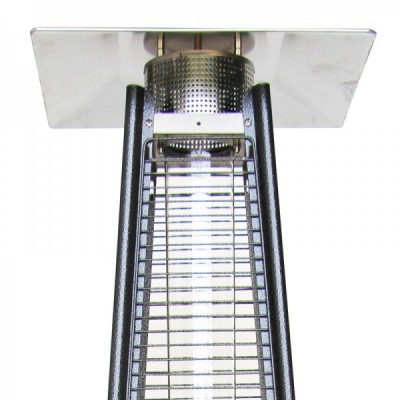 Уличный газовый обогреватель Aesto A-06Т античное серебро