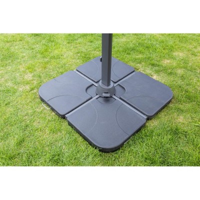 Зонт SKY квадратный в комплекте с базой