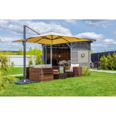 Зонт SKY квадратный в комплекте с базой