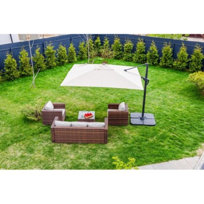 Зонт SKY квадратный в комплекте с базой